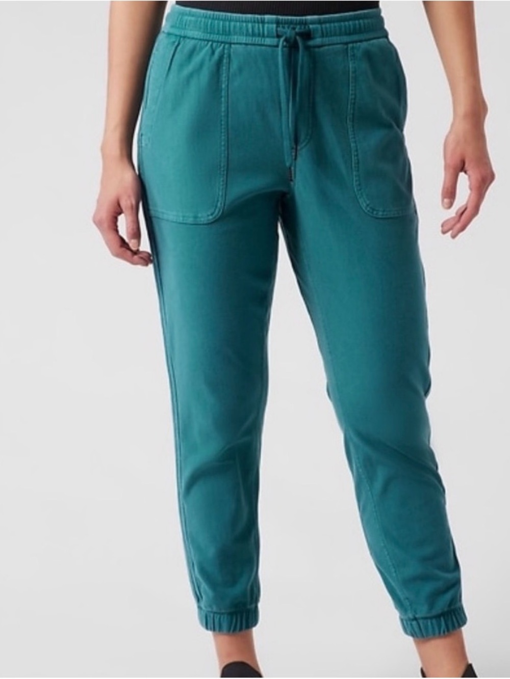 Athleta Farallon Joggers Borealis Green Women’s Size Small